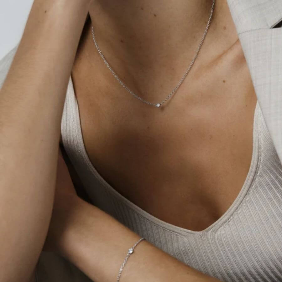 Mockberg Thin Diamond Kaulakoru MO329
