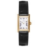 Mockberg Timeless Black Leather Rannekello MB0245