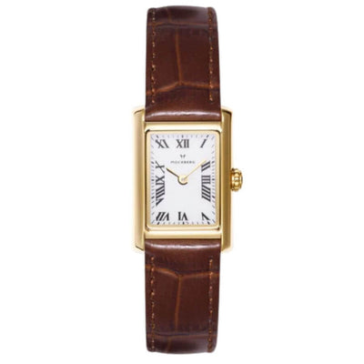 Mockberg Timeless Brown Leather Rannekello MB0247