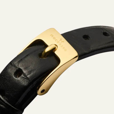 Mockberg Belle Oval Leather Rannekello MB1414
