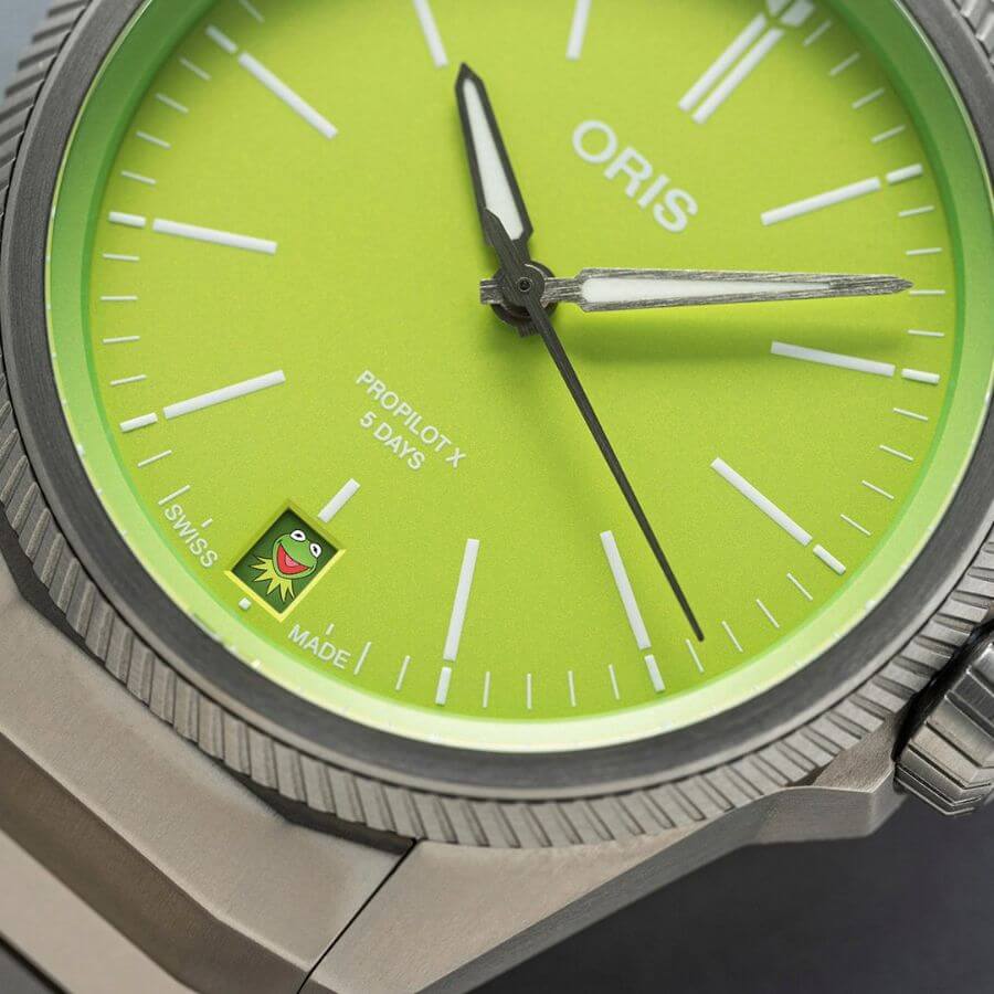 ORIS PROPILOT X KERMIT EDITION LIMITED 01 400 7778 7157