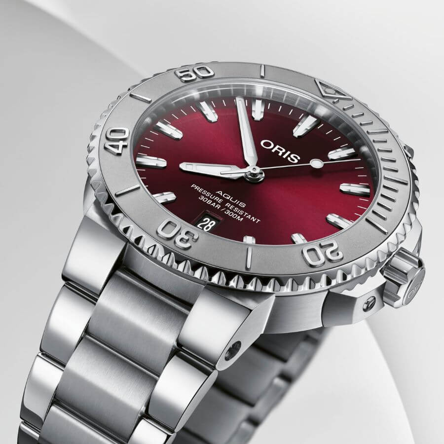 Oris Aquis Date 01-733-7766-4158 8-22-05-PEB