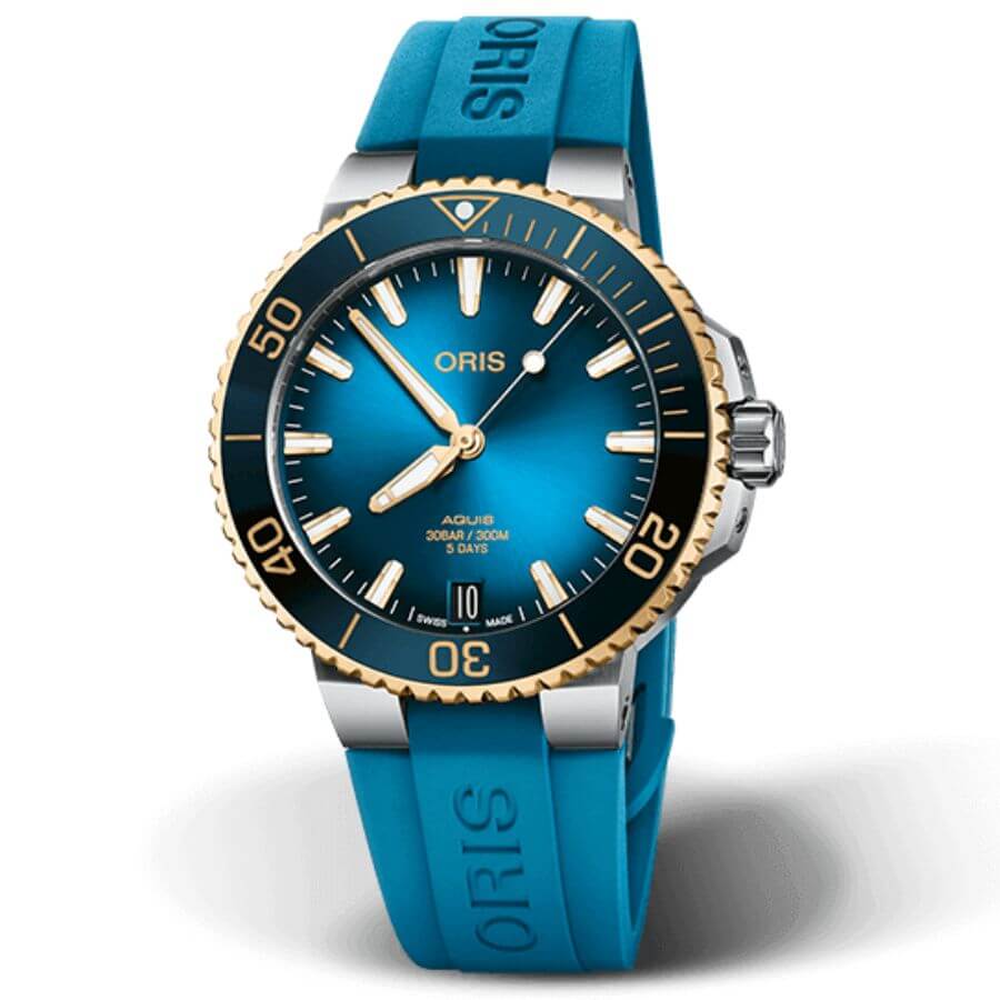 Oris Aquis Date Caliber 400 01 400 7769 6355-07 8 22 09PEB