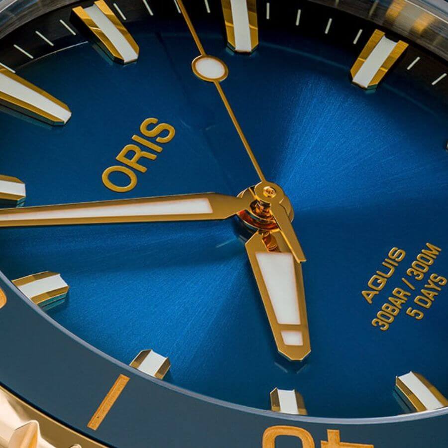 Oris Aquis Date Caliber 400 01 400 7769 6355-07 8 22 09PEB