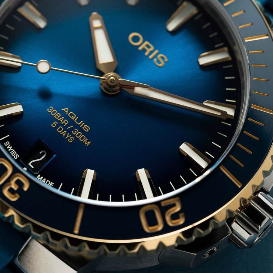 Oris Aquis Date Caliber 400 01 400 7769 6355-07 8 22 09PEB