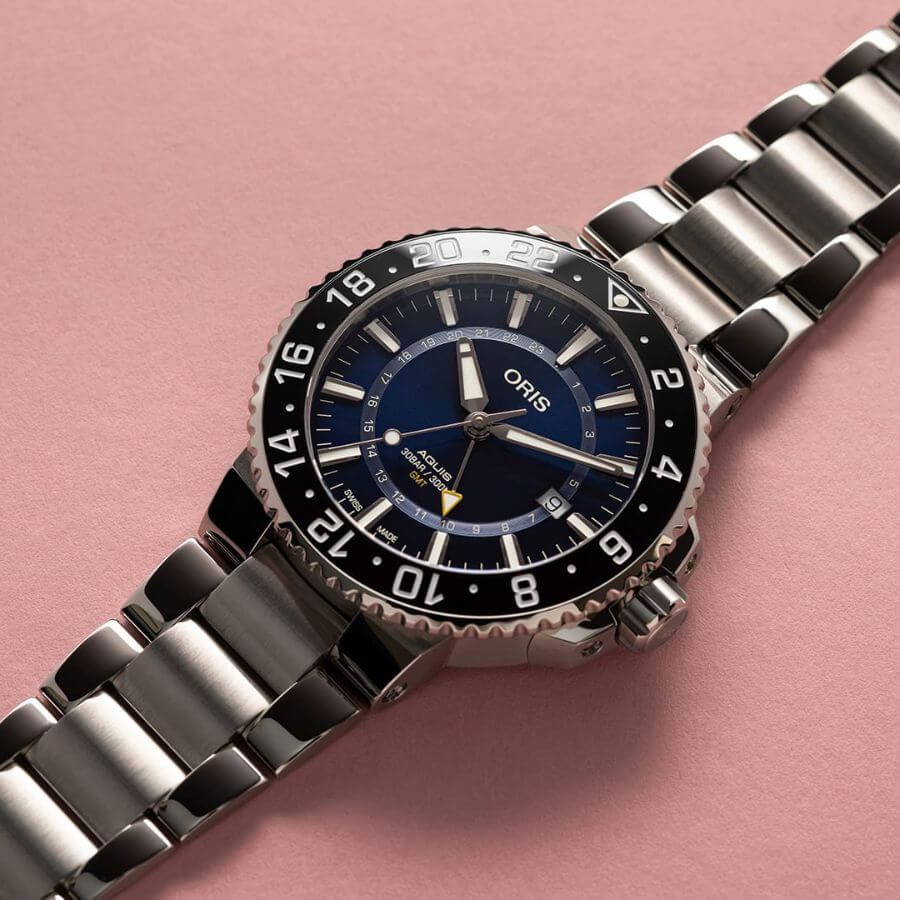 Oris Aquis GMT Date 01 798 7754 4135-07 8 24 05PEB