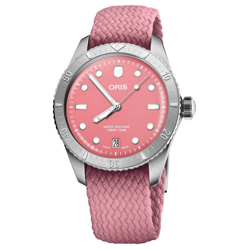Oris Divers Sixty-five Cotton candy pink 01 733 7771 4058 1