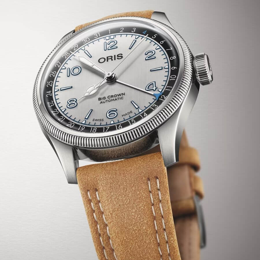 Oris Big Crown Lou Gehrig Rannekello 01-754-7785-4091-Set