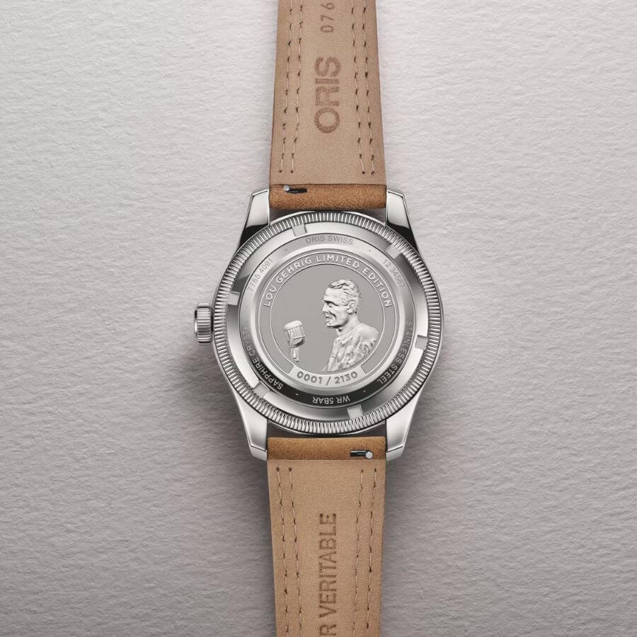 Oris Big Crown Lou Gehrig Rannekello 01-754-7785-4091-Set