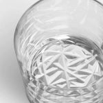 Orrefors Carat Double Old Fashion Viskilasit 6590118, läpinäkyvä viskilasi kauniilla leikkauksilla.