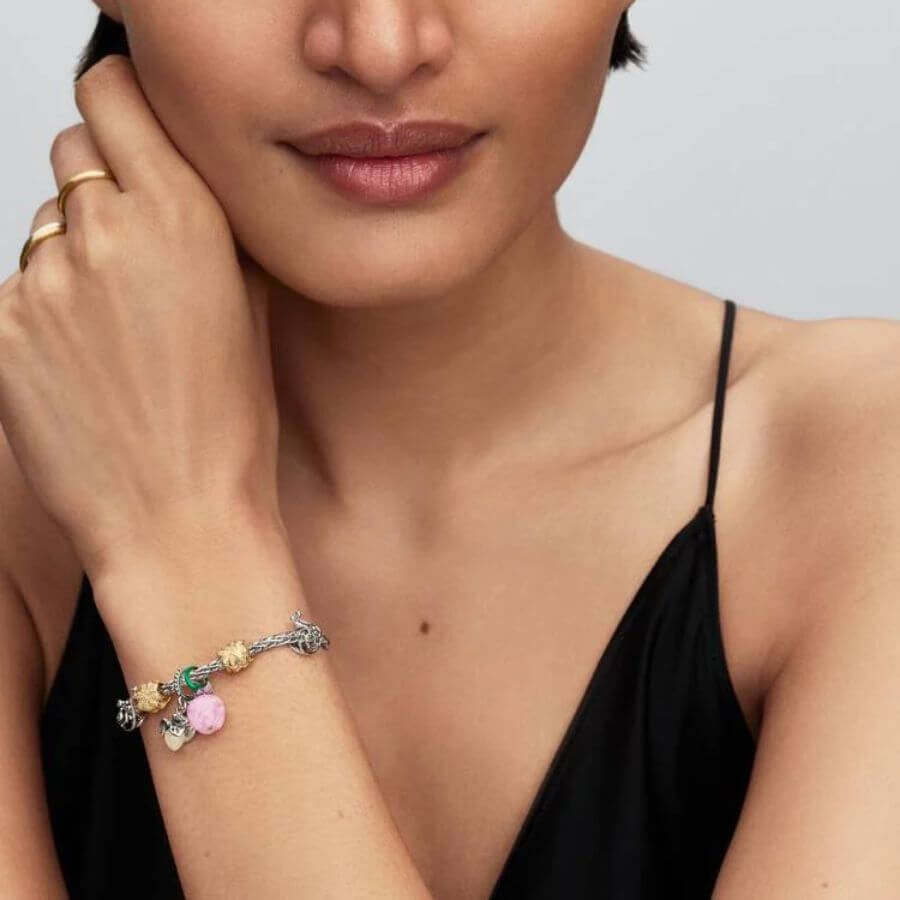 Pandora Vaaleanpunainen Omena Charm Hela 794485C01