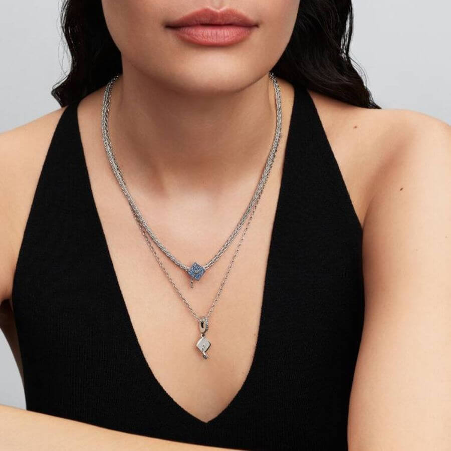 Pandora Moments Pavé Foxtail Chain Kaulakoru 394463C01