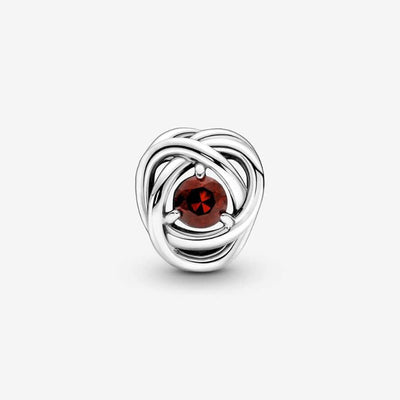 Pandora Punainen Eternity Circle Charm Hela 790065C06