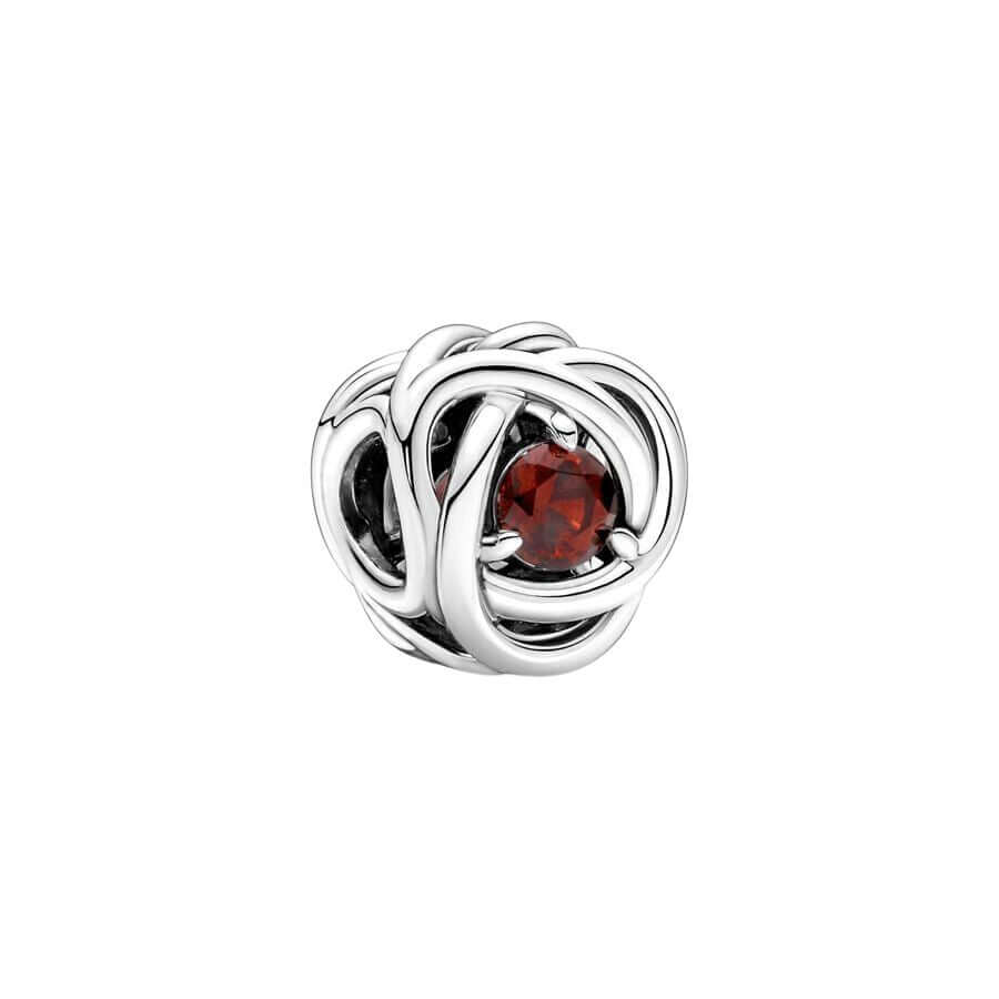 Pandora Punainen Eternity Circle Charm Hela 790065C06