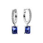 Pandora Blue Rectangular Sparkling korvakorut 292381c01