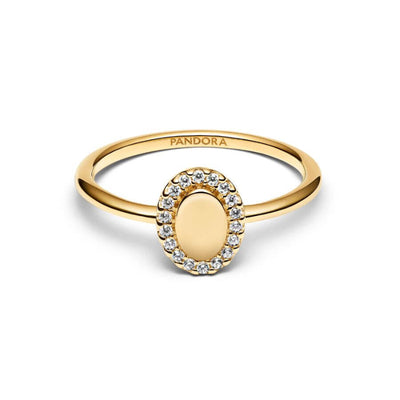 Pandora Kaiverrettava Halo Sormus 163800C01