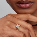 Pandora Sparkling Lucky Clover Sormus 164507C01