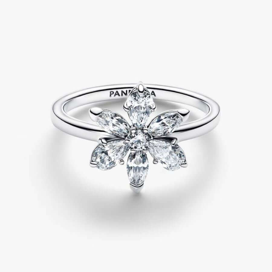 Pandora Herbarium Sparkling Kukka Sormus 193000C02