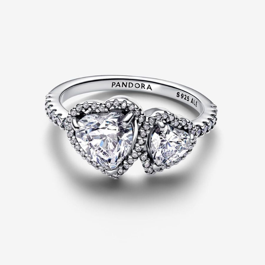 Pandora Sparkling Kirkas Sydän Sormus 193659c01