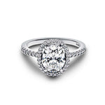 Pandora Sparkling Ovaali Halo-sormus 193777C01