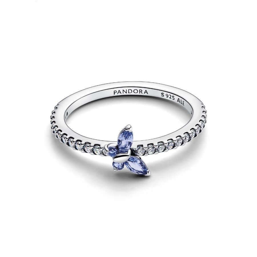 Pandora Sininen Perhonen Sormus 194269C01