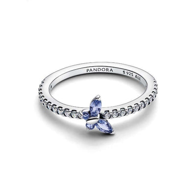 Pandora Sininen Perhonen Sormus 194269C01