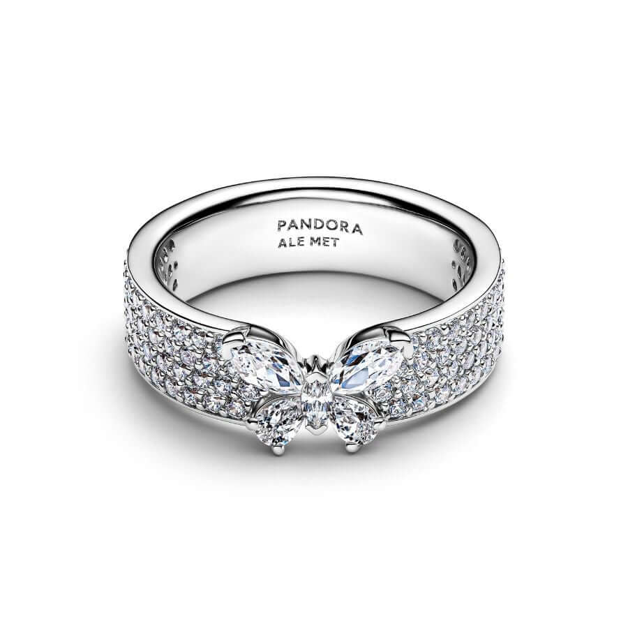Pandora Pave Perhonen Sormus 194270C01