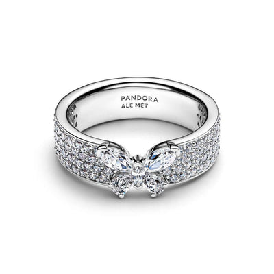 Pandora Pave Perhonen Sormus 194270C01