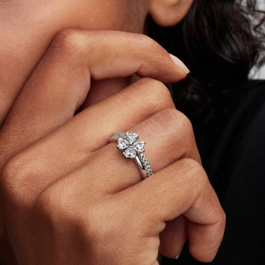Pandora Sparkling Onnenapila Sormus 194507C01