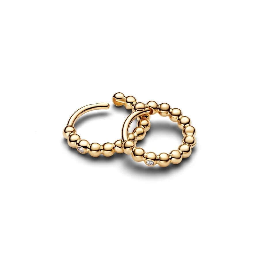 Pandora Signature Beaded Huggie Korvakorut 264823C01