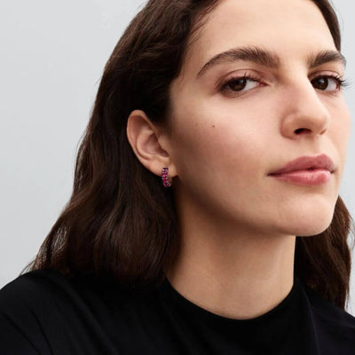 Pandora Timeless Pink Hoop Korvakorut 293851C02