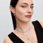 Pandora Sparkling Stella Korvarenkaat 295083C01
