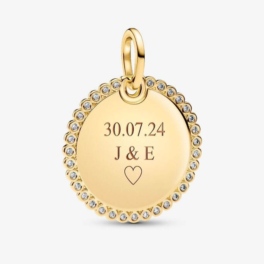 Pandora Kaiverrettava Tag Charm Hela 364007C01