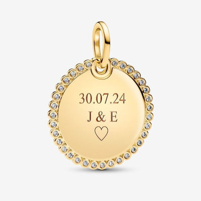 Pandora Kaiverrettava Tag Charm Hela 364007C01