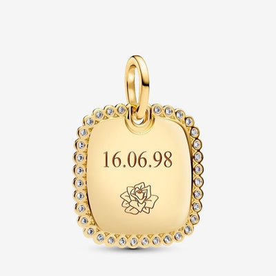 Pandora Kaiverrettava Tag Charm Hela 364009C01