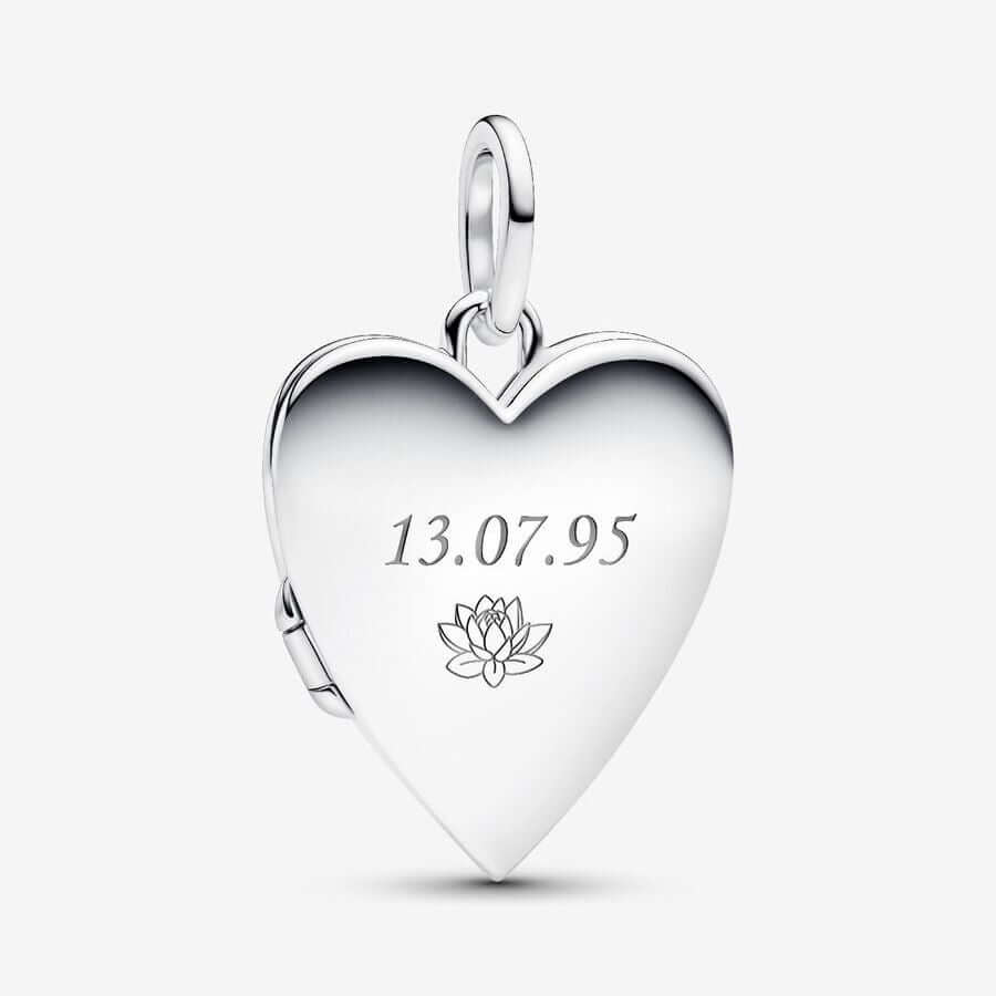 Pandora Kaiverrettava Sydän Medaljonki Charm Hela 394013C01