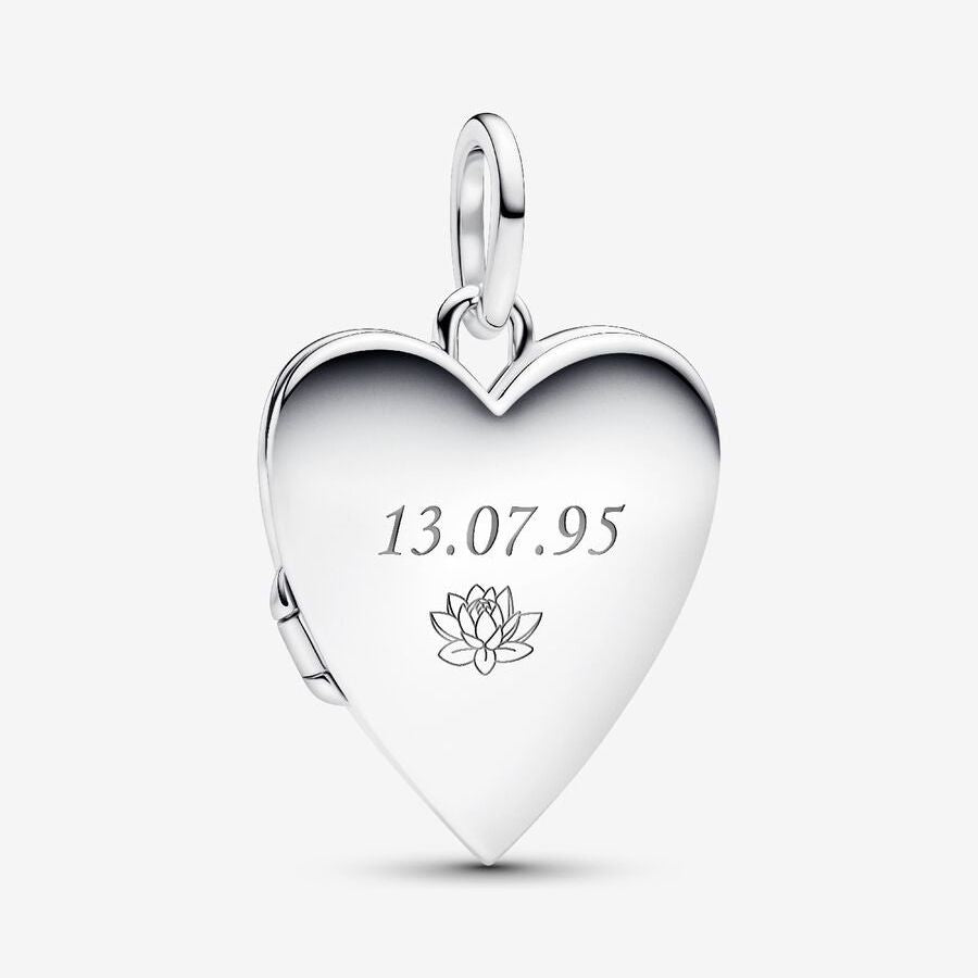 Pandora Kaiverrettava Sydän Medaljonki Charm Hela 394013C01