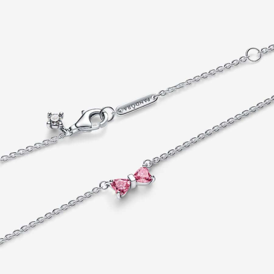 Pandora Pinkki Rusetti Kaulakoru 394235C01-45