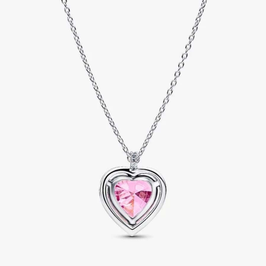 Pandora Pinkki Sydän Kaulakoru 394414C01-45