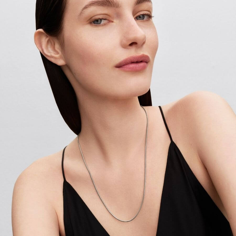 Pandora Moments Slim Snake Chain Kaulakoru 395061C00
