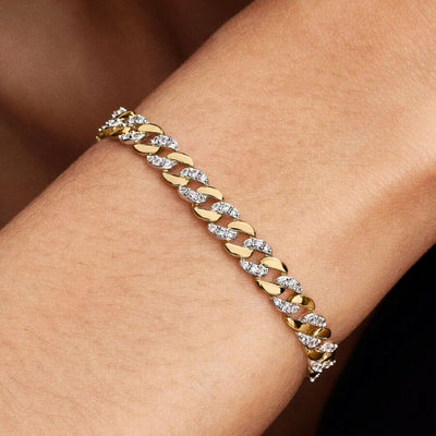 Pandora Oval Cuban Chain Rannekoru 564229C01