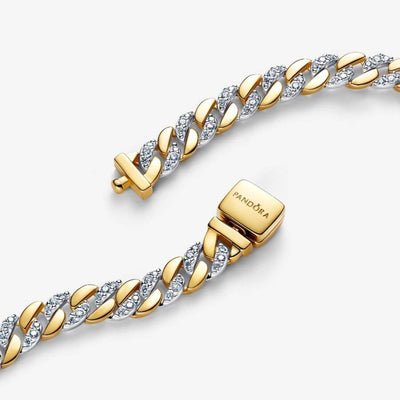 Pandora Oval Cuban Chain Rannekoru 564229C01