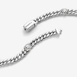 Pandora Sydän Cuban Chain Rannekoru 594226C01