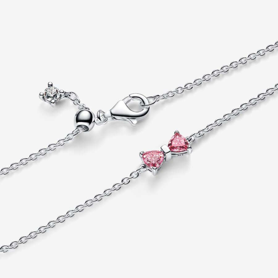 Pandora Pinkki Rusetti Rannekoru 594234C01