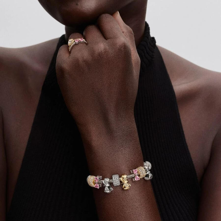 Pandora Moments Sydän Rannekoru 594236C00