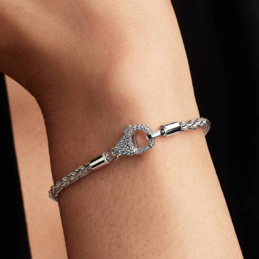 Pandora Moments Pavé-lukko Rannekoru 594462C01