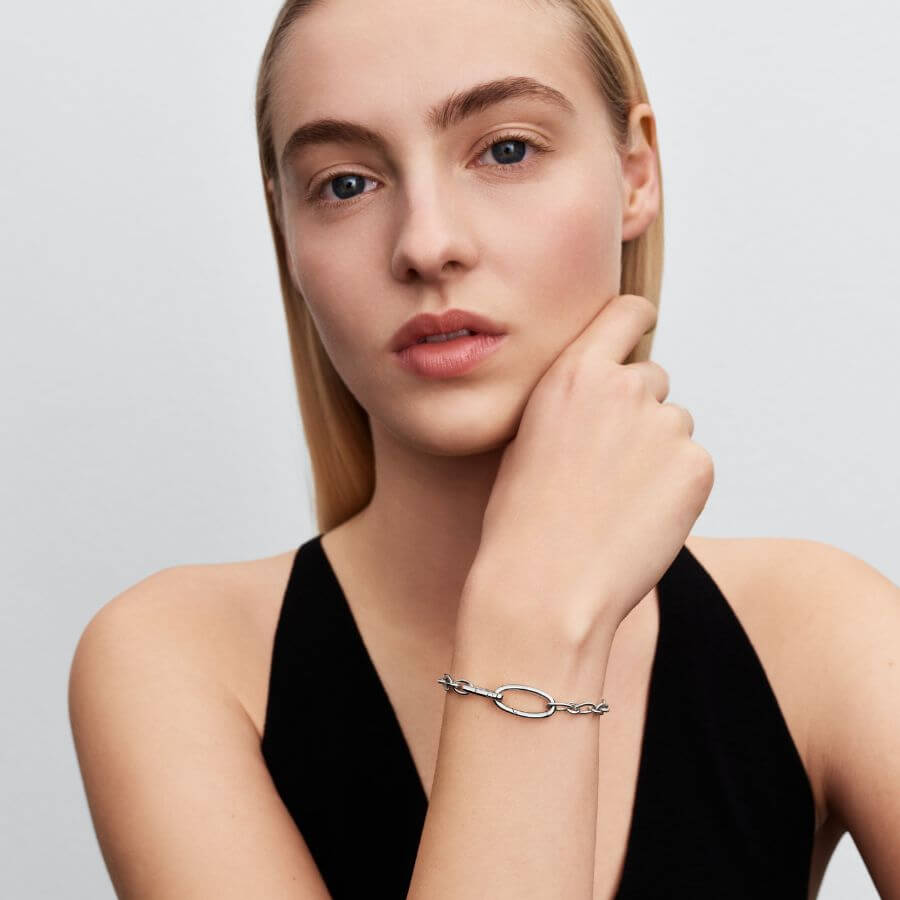 Pandora ME Openable Oval Link Rannekoru 594678C00