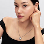 Pandora Matte Puffy Heart Charm Hela 734908C00