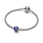 Pandora Taivaallisen Sininen Planeetta Charm Hela 735038C01