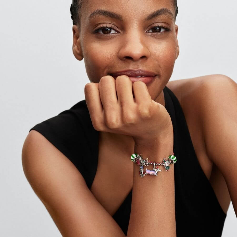 Pandora Vihreä Piparminttu Muranolasi Charm Hela 735071C02